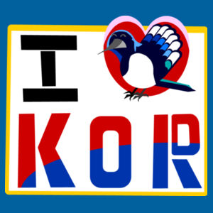 I love Korea (front/back pic) - child t-shirt Design