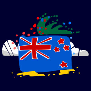 I love NZ (front pic) - child t-shirt Design